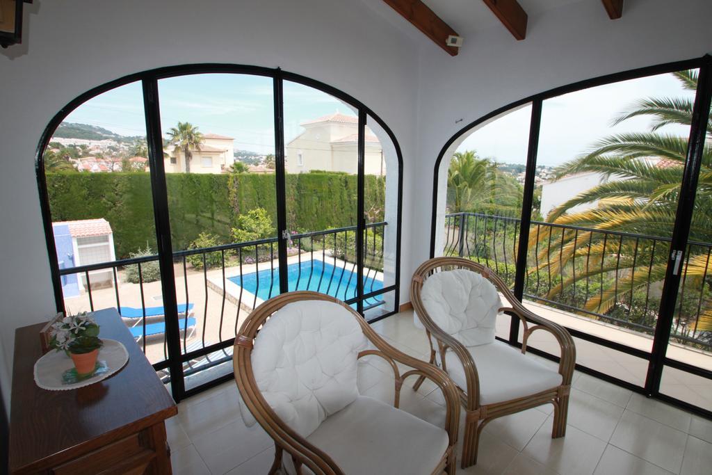 Sara - Sea View Villa With Private Pool In Calpe Habitación foto